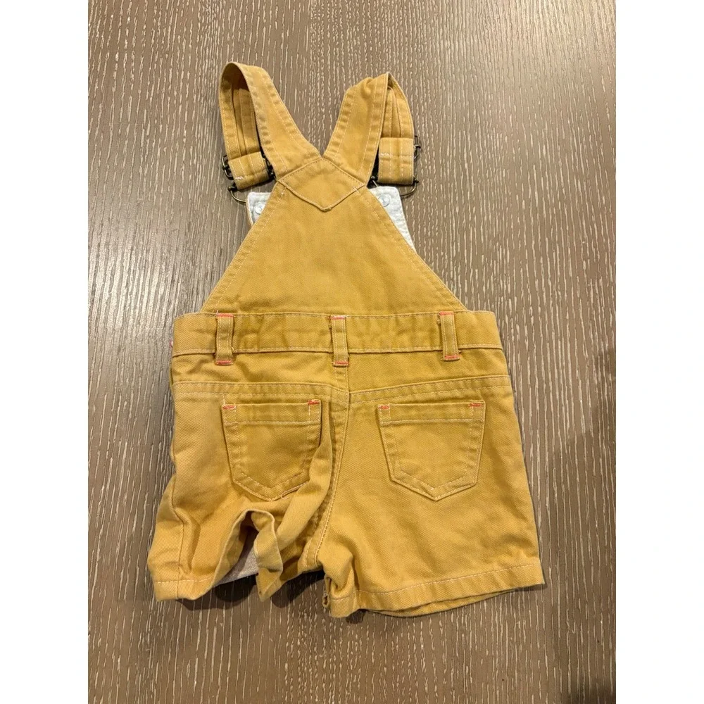 Baby Girls Overall Romper Lot Carter's Gymboree Denim Floral 6-9M EUC